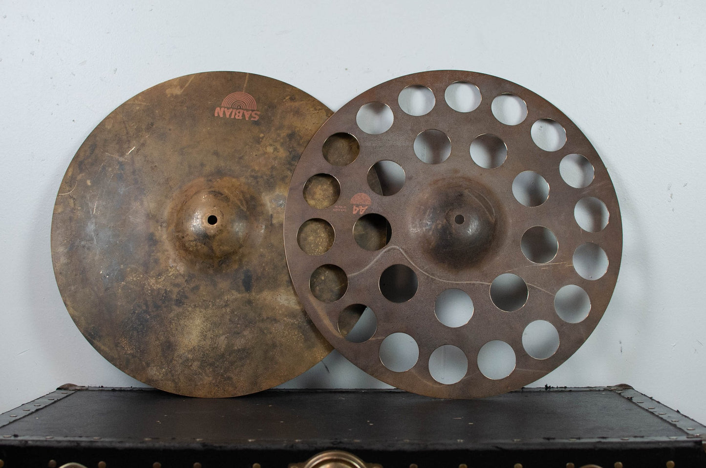 Sabian 18" Sick Hi Hat Cymbals 1179g 1780g