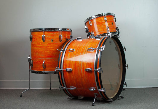 1960s Ludwig "Mod Orange" Drum Set