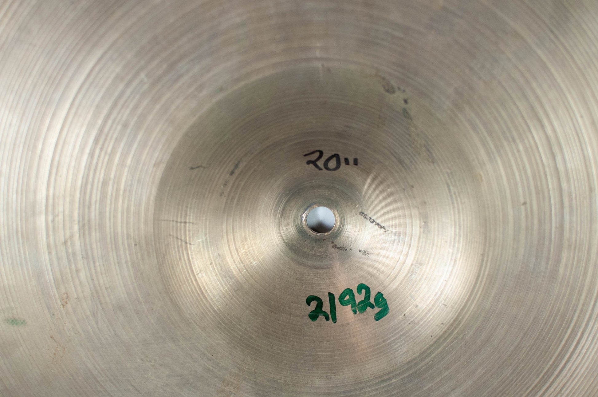 1960s Zildjian A 20" Ride Cymbal 2192g