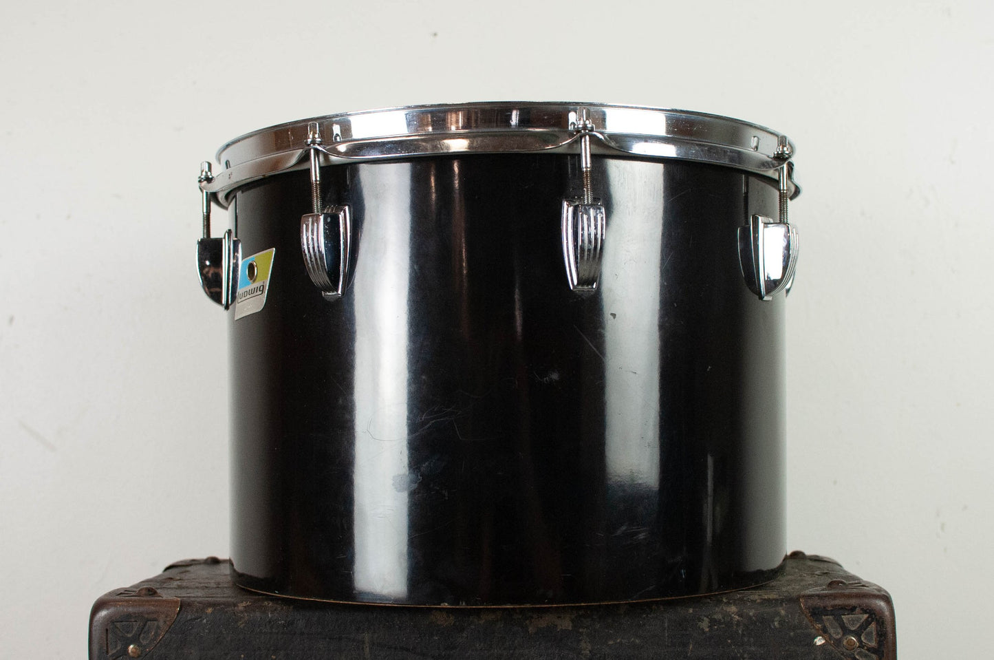 1970s Ludwig 10x14 Black Cortex Tom