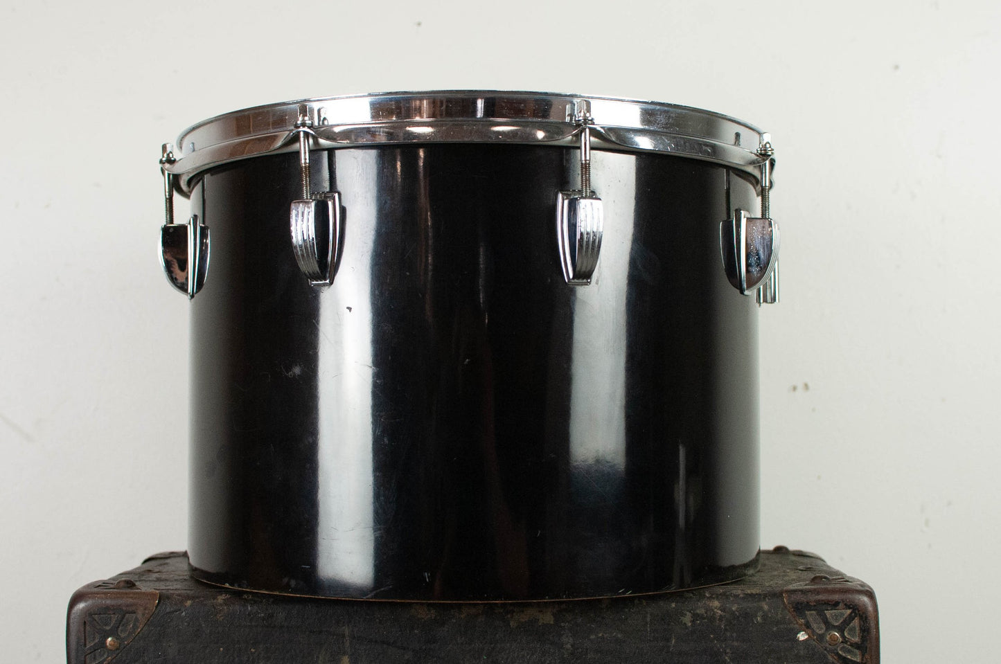 1970s Ludwig 10x14 Black Cortex Tom