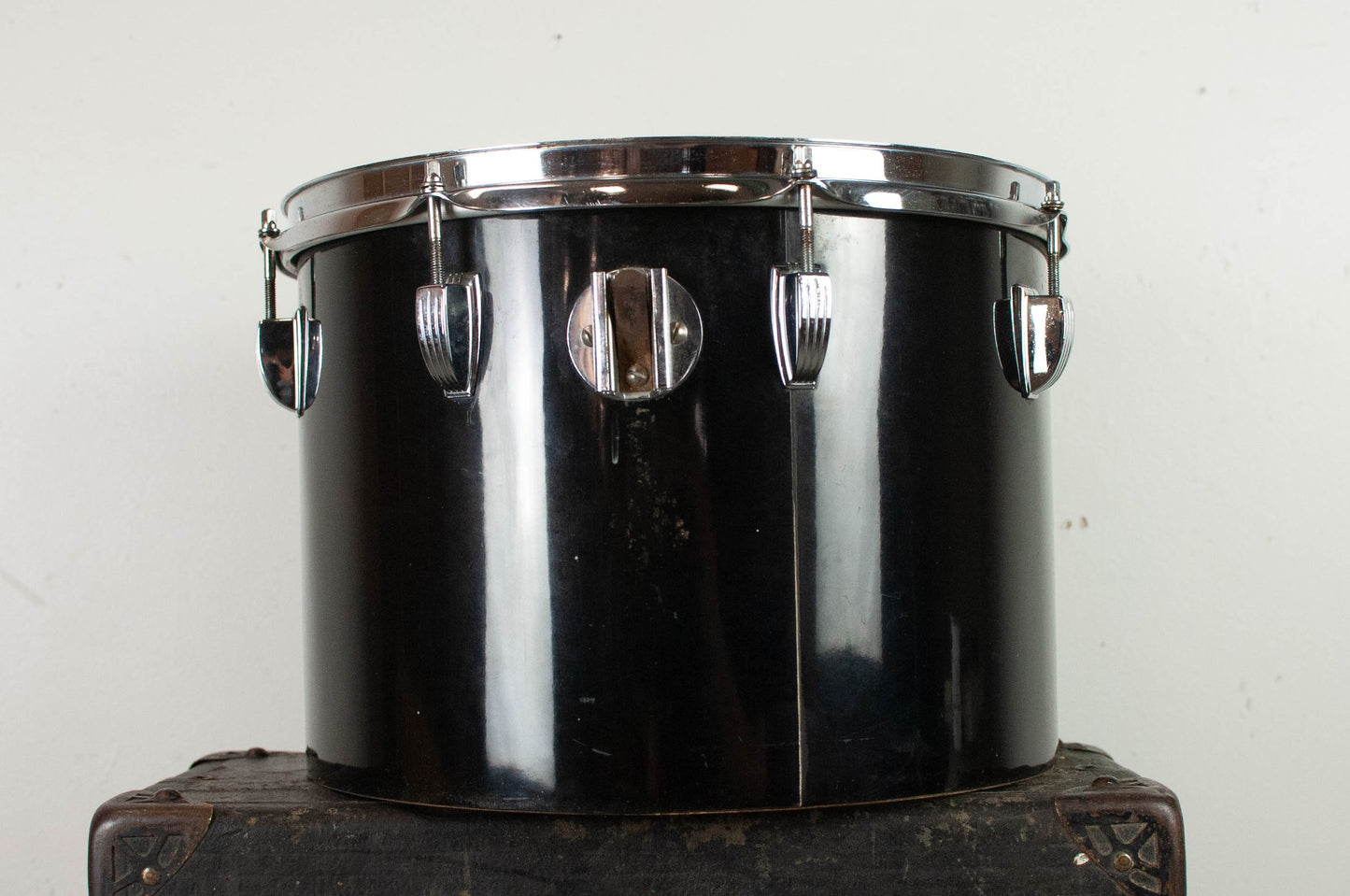 1970s Ludwig 10x14 Black Cortex Tom