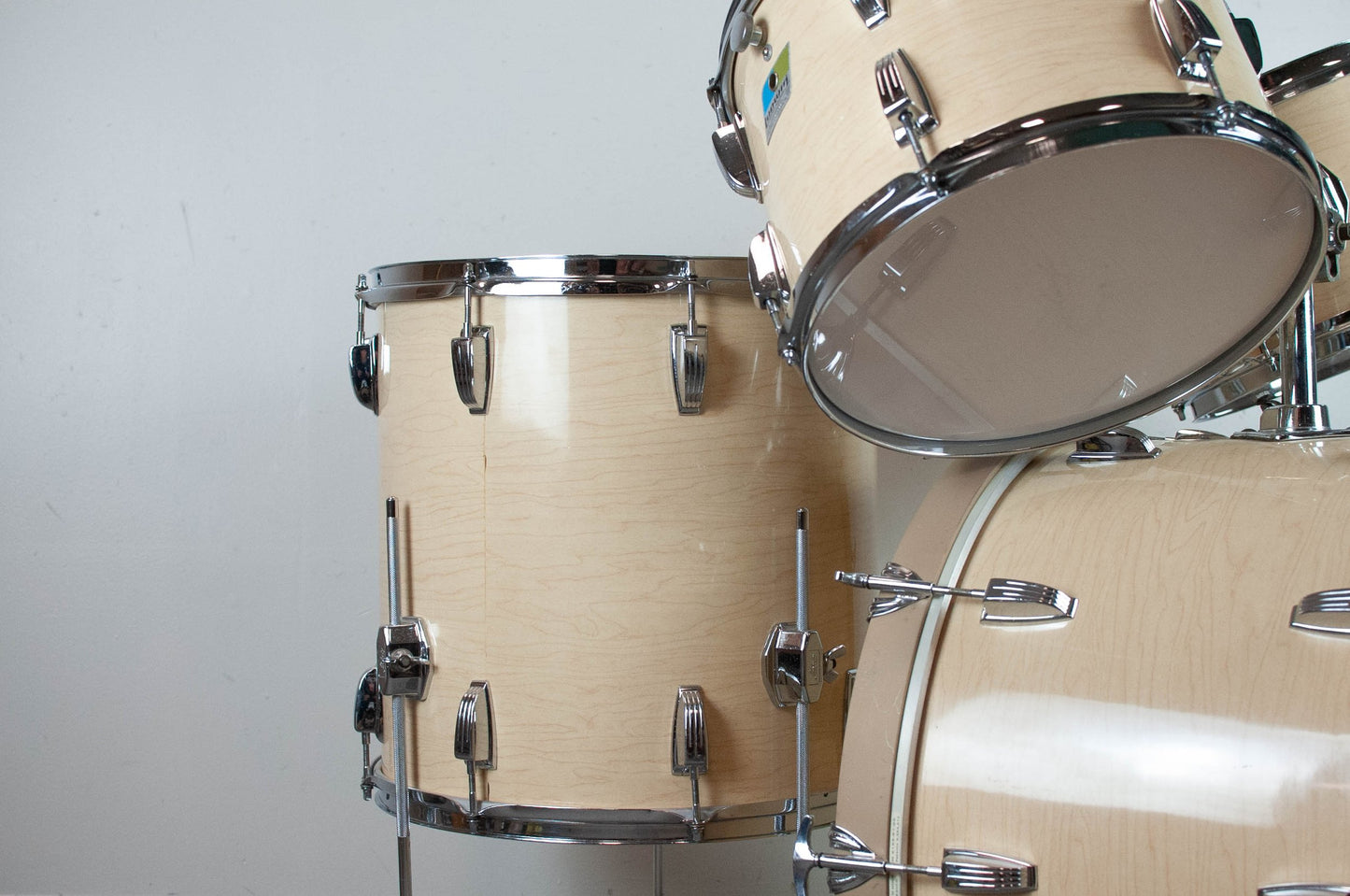 1970s Ludwig "Big Beat" Maple Cortex Drum Kit