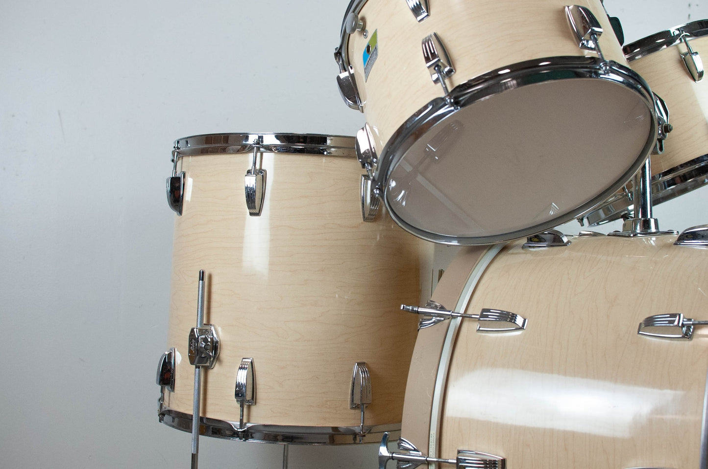 1970s Ludwig "Big Beat" Maple Cortex Drum Kit