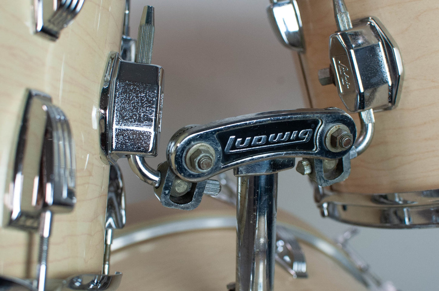 1970s Ludwig "Big Beat" Maple Cortex Drum Kit