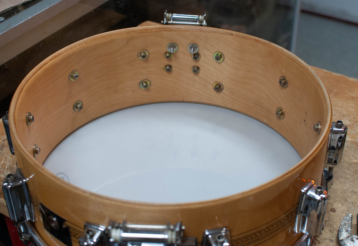 1980s Tama 5x14 Artwood Mastercraft AW455 Snare Drum