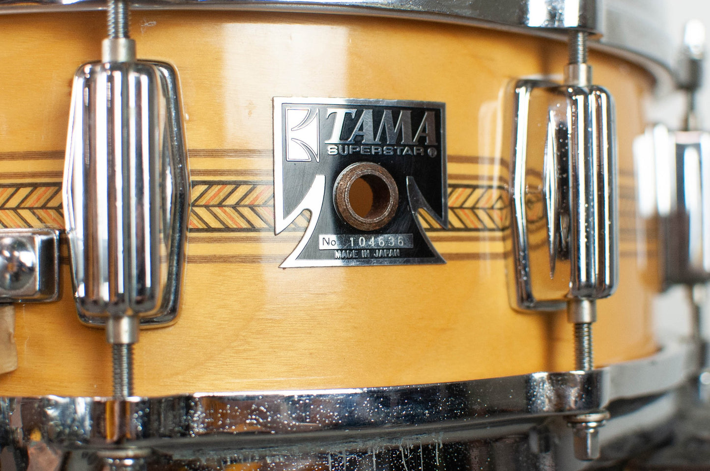 1980s Tama 5x14 Artwood Mastercraft AW455 Snare Drum