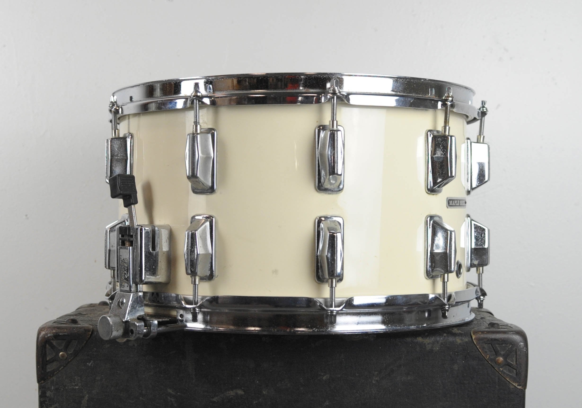 1980s Pearl 8x14 ET814X Pure White Snare Drum – Hawthorne Drum Shop