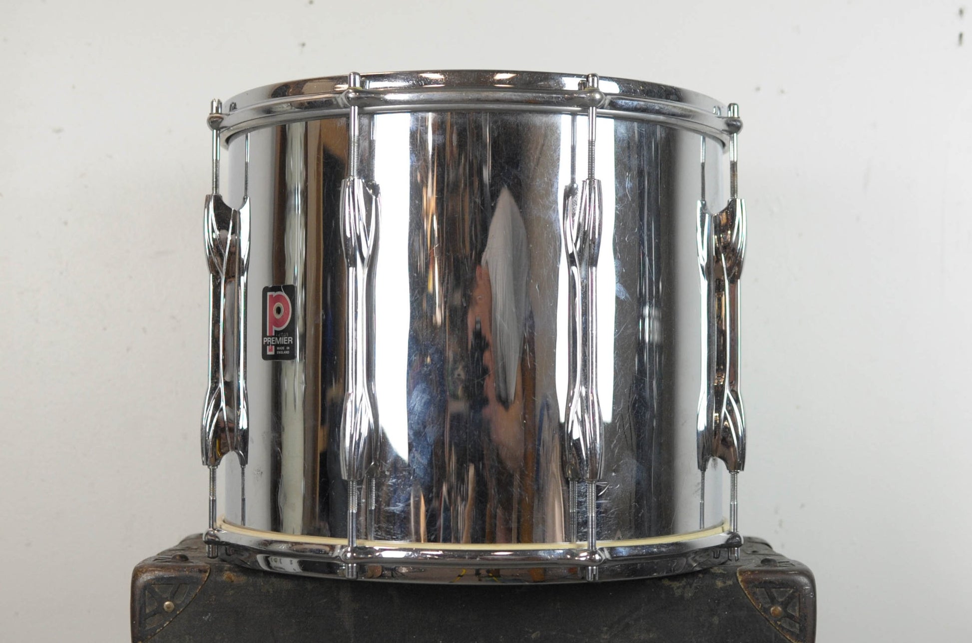 1970s Premier 12x14 Metal Shell Tenor Drum
