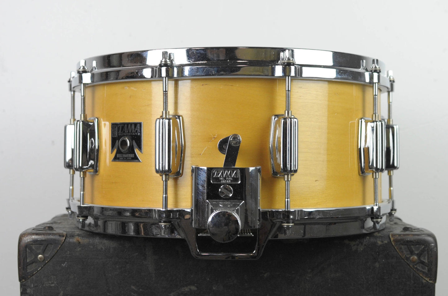 1970s Tama Superstar 6.5x14 "Wood Shell King Beat" No. 9606 Snare Drum