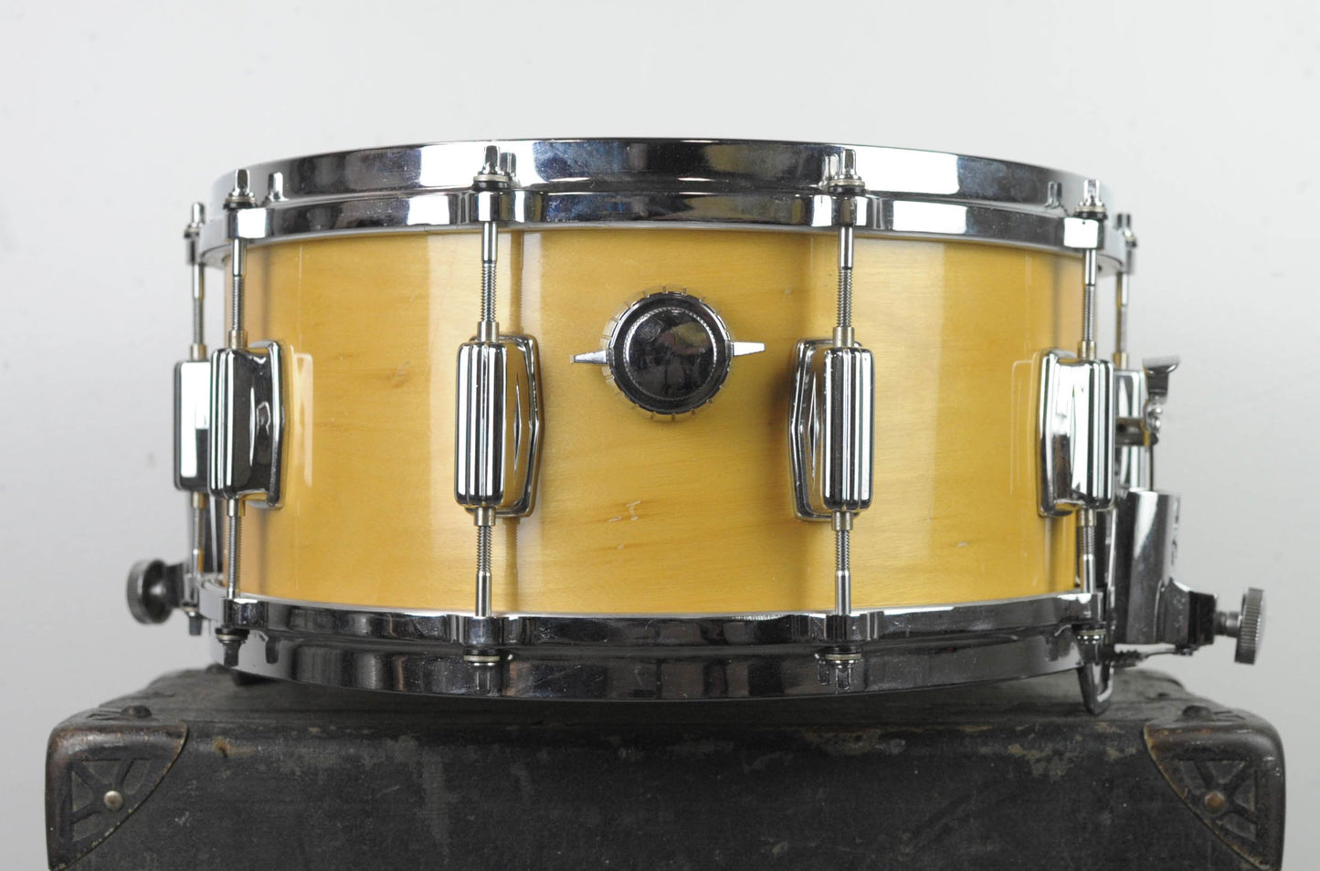 1970s Tama Superstar 6.5x14 "Wood Shell King Beat" No. 9606 Snare Drum