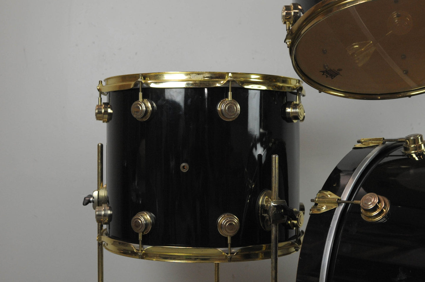 1998 DW "Black and Gold" Drum Set