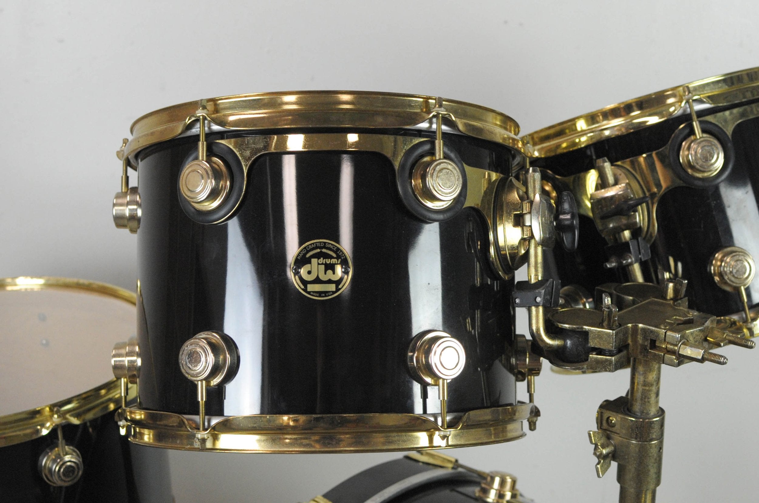 1998 DW \Black and Gold\ Drum set1998 DW \Black and Gold\ Drum set  