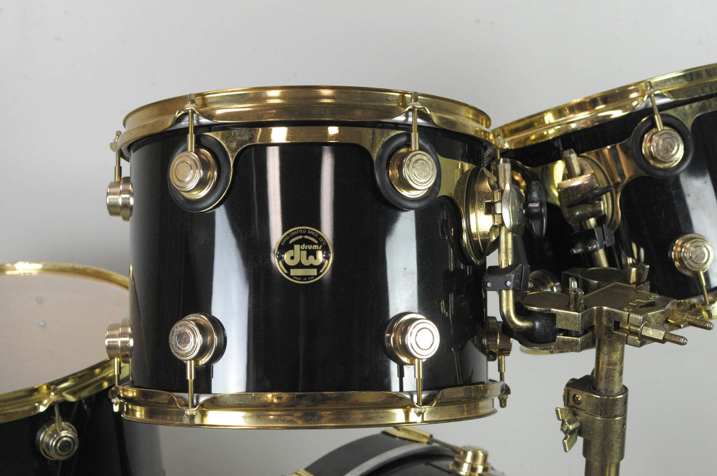 1998 DW "Black and Gold" Drum Set