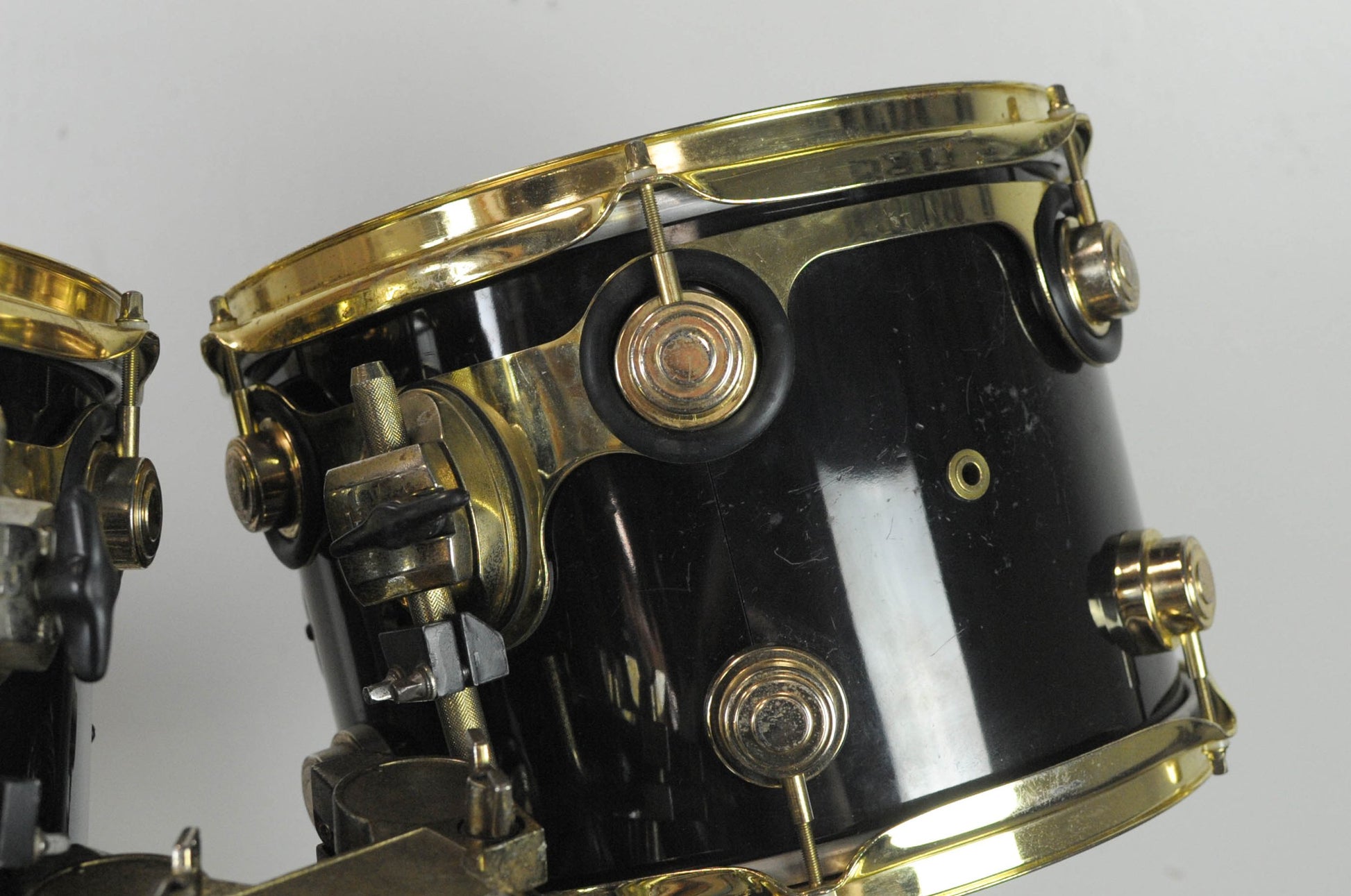 1998 DW "Black and Gold" Drum Set