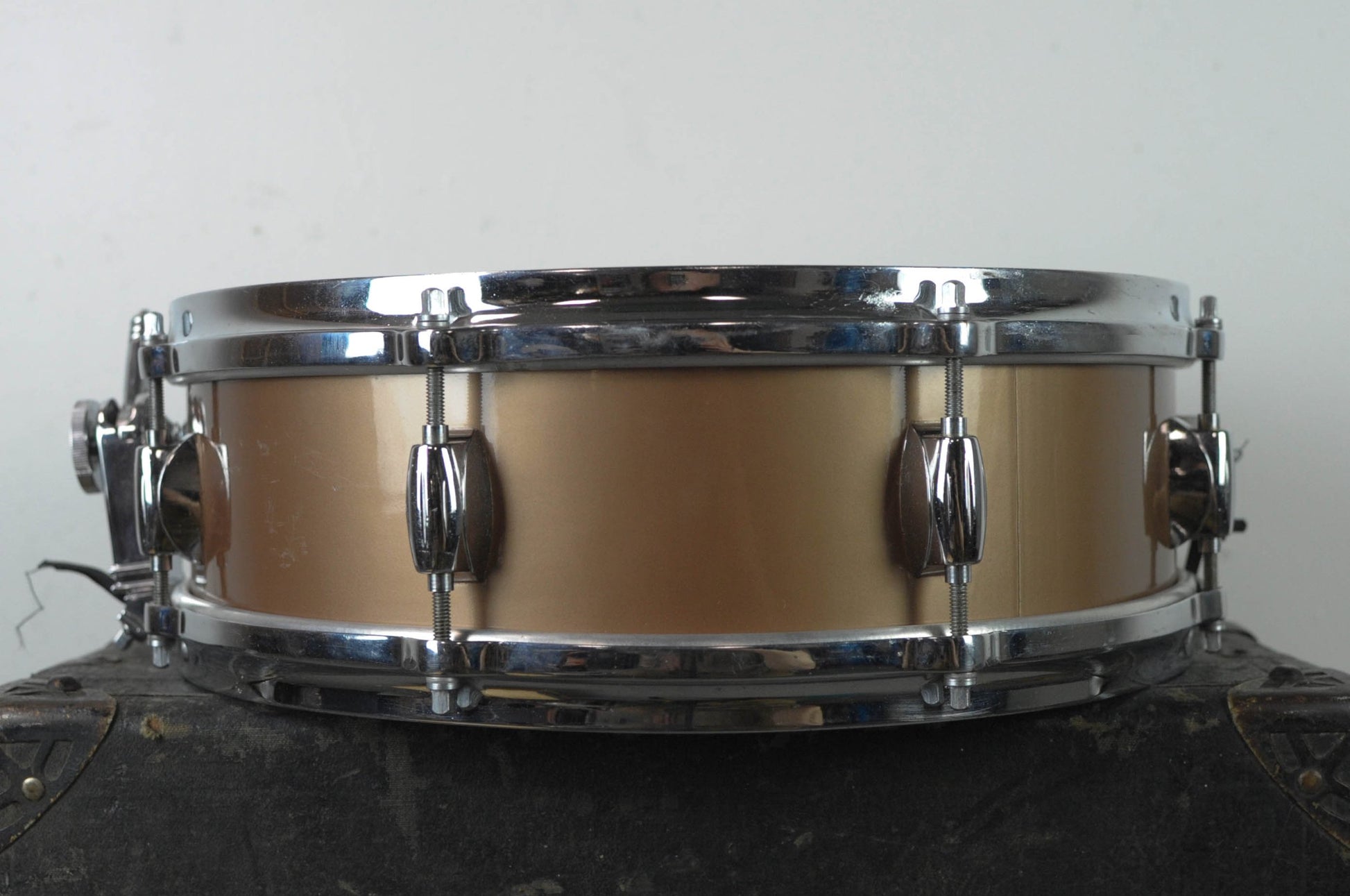 1960s Gretsch 4x14 Progressive Jazz Copper Mist Snare Drum