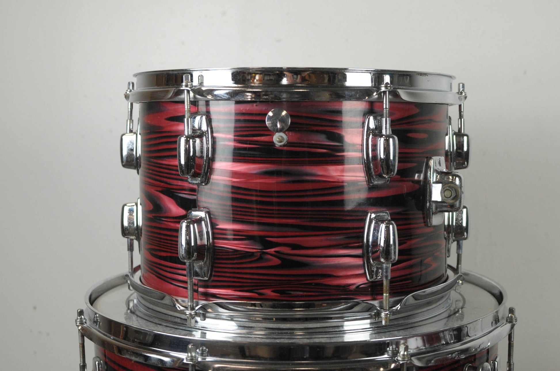 1971 Ludwig Standard Ruby Red Strata Drum Set
