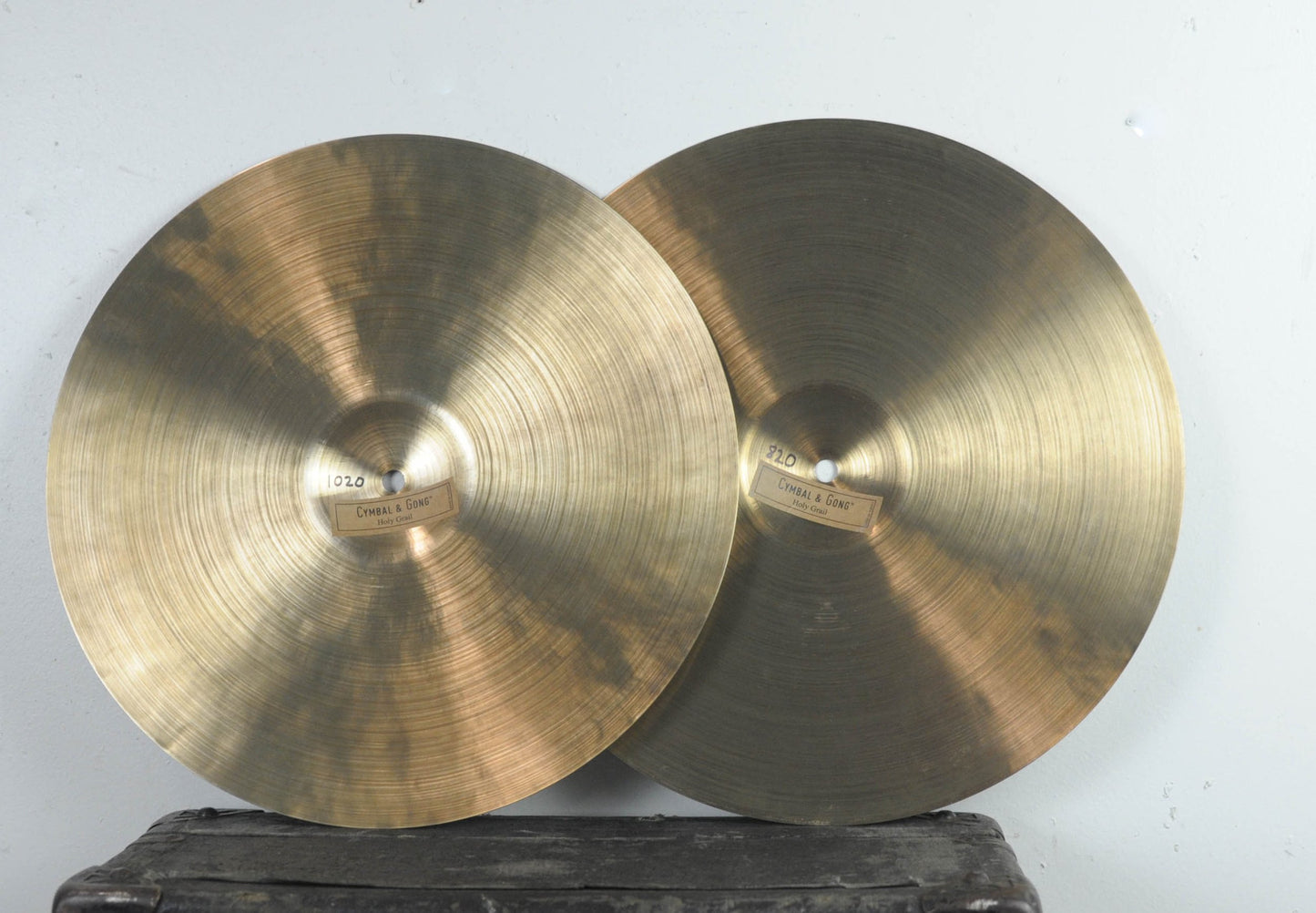 Cymbal and Gong 15" Holy Grail Ride Hi Hat Cymbals 820g 1020g
