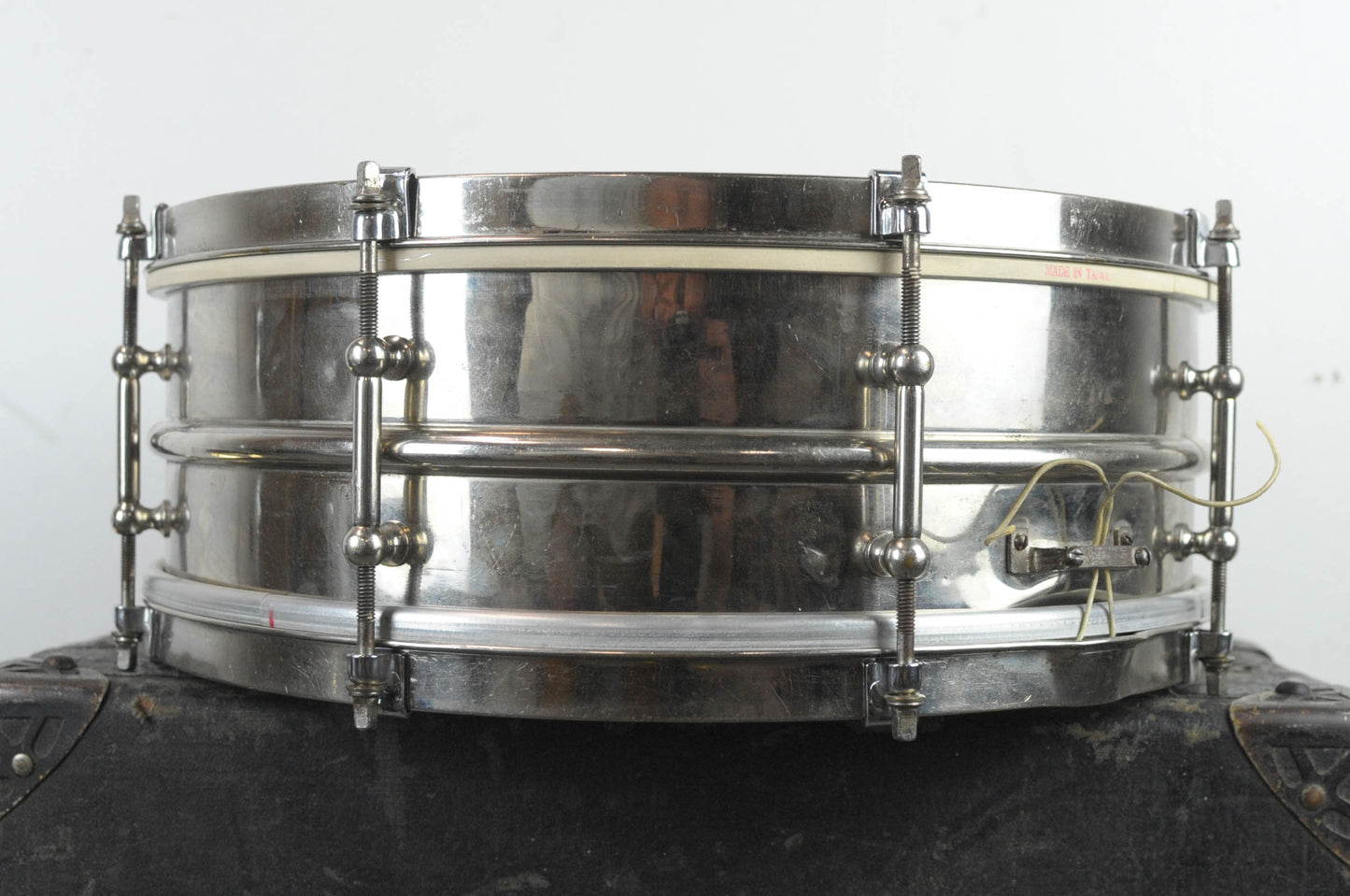 1920s Ludwig 5x14 "All Around" Nickel Over Brass Snare Drum