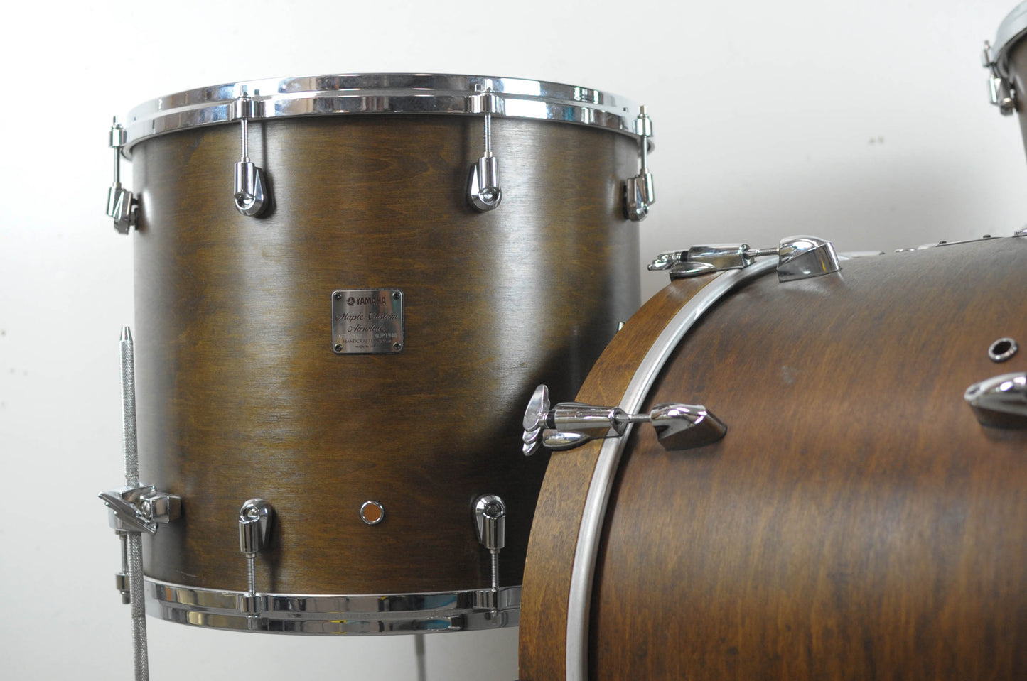Yamaha Maple Custom Absolute Vintage Black Drum Set
